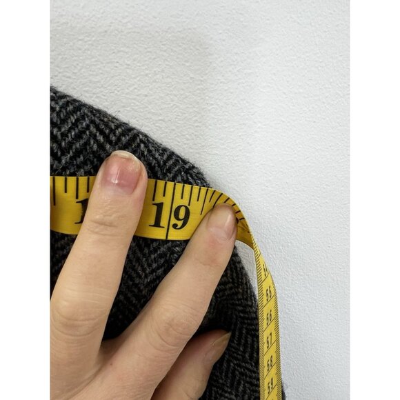 Harris Tweed Handwoven Vintage 40R Blazer Herringbone Scottish Wool Sport Jacket - Picture 9 of 11